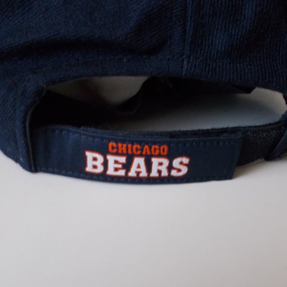 NFL Reebok Chicago Bears Hat Wool Blend Strap Back OS - Picture 6 of 11